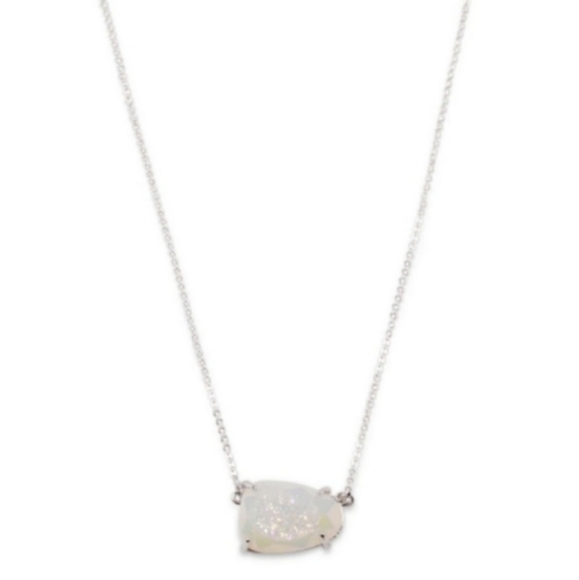 Titanium Druzy Necklace